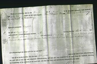 Deed by Married Women - Elizabeth Meers-Original Ancestry