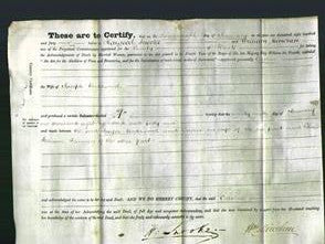 Deed by Married Women - Caroline Underwood-Original Ancestry