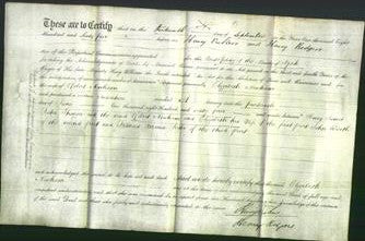 Deed by Married Women - Elizabeth Newham-Original Ancestry
