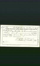 Wakefield, Massachusetts Payment Voucher - Bertha F. Runnels-Original Ancestry