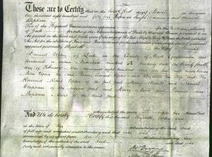 Deed by Married Women - Elizabeth Upton-Original Ancestry