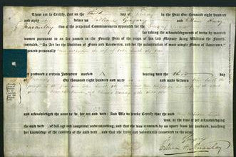 Deed by Married Women - Ann Richardson Smith-Original Ancestry