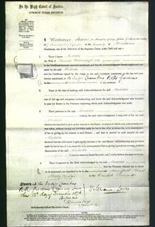 Court of Common Pleas - Matilda Thorncroft-Original Ancestry