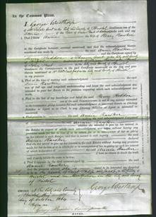 Court of Common Pleas - Annie Hawker-Original Ancestry