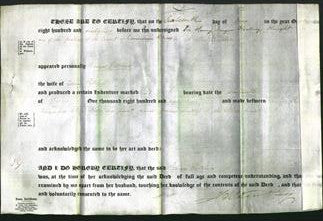 Deed by Married Women - Eliza Ritchie-Original Ancestry