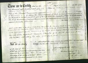 Deed by Married Women - Charlotte Fletcher-Original Ancestry
