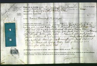 Deed by Married Women - Matilda Thorncroft-Original Ancestry