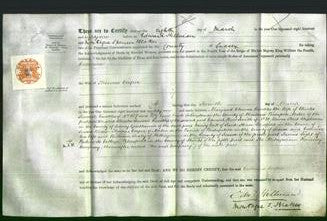 Deed by Married Women - Catherine Cooper-Original Ancestry