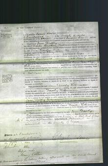 Court of Common Pleas - Jane Dorothy Vickerman-Original Ancestry