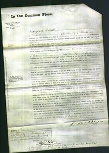 Court of Common Pleas - Caroline Underwood-Original Ancestry