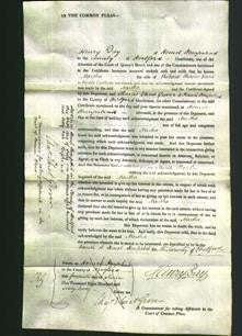 Court of Common Pleas - Martha Moore-Original Ancestry