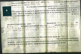 Deed by Married Women - Elizabeth Fagg-Original Ancestry