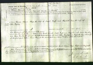 Deed by Married Women - Sarah Adams, Eliza Pugh and Elizabeth Ann Pugsley-Original Ancestry