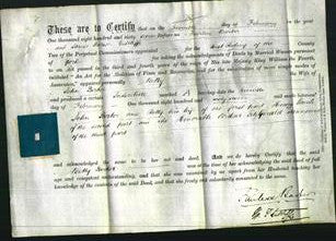 Deed by Married Women - Betty Parker-Original Ancestry
