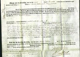 Deed by Married Women - Abigail Ingham-Original Ancestry