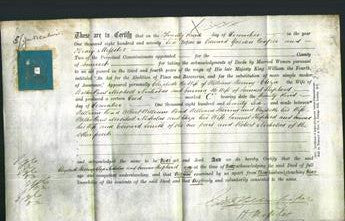 Deed by Married Women - Elizabeth Sherring, Eliza Nicholas and Emma Shepherd-Original Ancestry