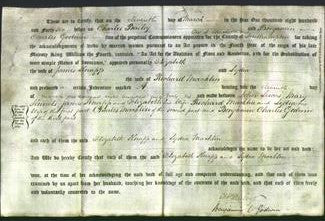Deed by Married Women - Elizabeth Knapp-Original Ancestry