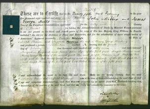 Deed by Married Women - Matilda Skinner and Elizabeth Harding-Original Ancestry