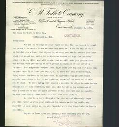 Letterhead - C.R. Talbott Company