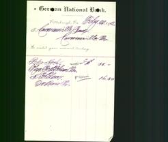 Bank Letterhead - German National Bank