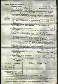 Court of Common Pleas - Mary Schofield-Original Ancestry