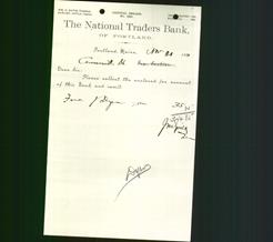 Bank Letterhead - National Traders Bank