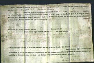 Deed by Married Women - Ruth Goodbourne-Original Ancestry