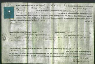 Deed by Married Women - Sarah Ann Barrand-Original Ancestry