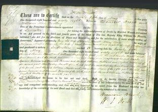 Deed by Married Women - Ann Hewitt, Mary Ann Maples, Hannah Furniss and Elizabeth Hubbard-Original Ancestry