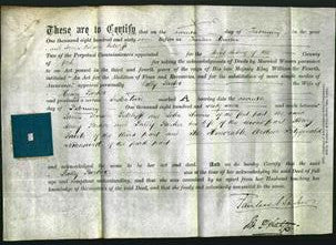 Deed by Married Women - Sally Parker-Original Ancestry