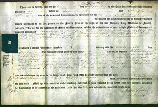 Deed by Married Women - Ann Shatfold Read, Susanna Shatfold Linnell, Hannah Shatfold Read and Mary Shatfold Chapman-Original Ancestry