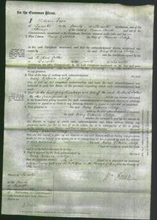 Court of Common Pleas - Mary Rebecca Islip-Original Ancestry