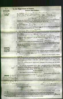 Court of Common Pleas - Harriet Brandreth-Original Ancestry