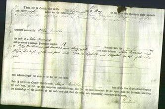Deed by Married Women - Eliza Martha Burnard-Original Ancestry