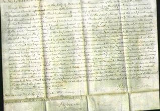 Court of Common Pleas - Mary Blyth-Original Ancestry