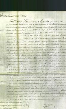 Court of Common Pleas - Jane Porter-Original Ancestry