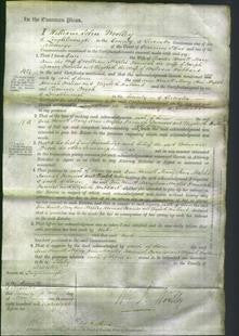 Court of Common Pleas - Ann Hewitt, Mary Ann Maples, Hannah Furniss and Elizabeth Hubbard-Original Ancestry