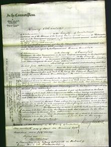 Court of Common Pleas - Jane Atkinson-Original Ancestry