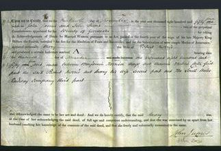 Deed by Married Women - Mary Morris-Original Ancestry
