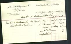 Letterhead - John P. Hollingshead & Co.