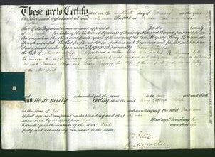 Deed by Married Women - Mary Rebecca Islip-Original Ancestry