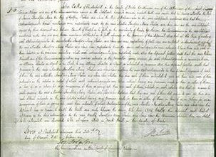 Court of Common Pleas - Martha Stanford, Mary Fisher, Jane Law-Original Ancestry