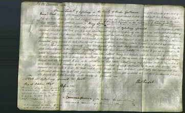 Court of Common Pleas - Mary Dauncey-Original Ancestry