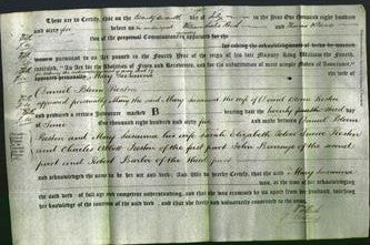 Deed by Married Women - Mary Susanna Preston-Original Ancestry