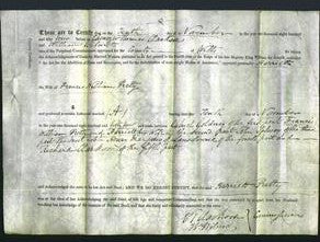 Copy of Deed by Married Women - Harriett Pretty-Original Ancestry