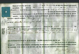 Deed by Married Women - Emily Hall-Original Ancestry