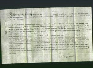 Deed by Married Women - Elizabeth Saxon-Original Ancestry