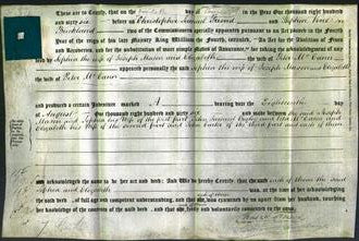 Deed by Married Women - Sophia Mason and Elizabeth McCann-Original Ancestry