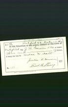 Wakefield, Massachusetts Payment Voucher - J.W. Garvin-Original Ancestry
