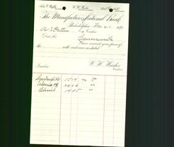 Bank Letterhead - Manufacturers National Bank